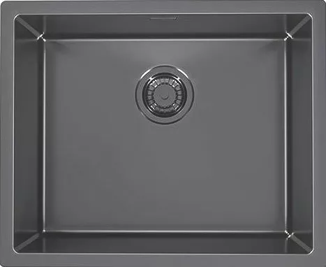 Мойка кухонная Alveus Quadrix Monarch 50 антрацит, цвет черный 1103383 - фото 1