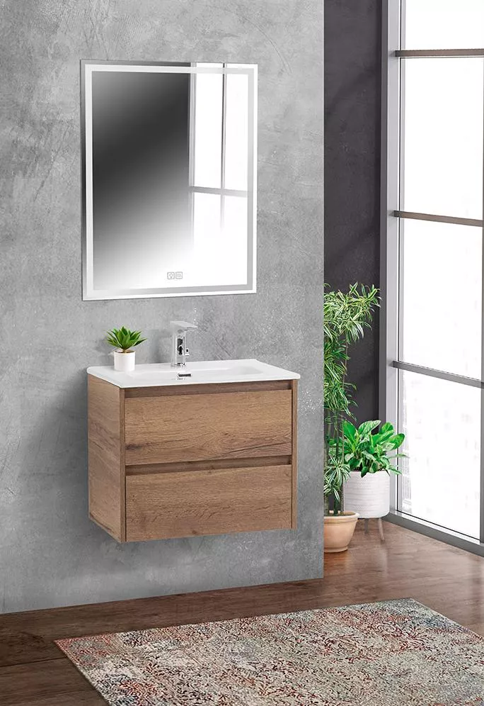 

Комплект мебели BelBagno Kraft 39 60 темное дерево