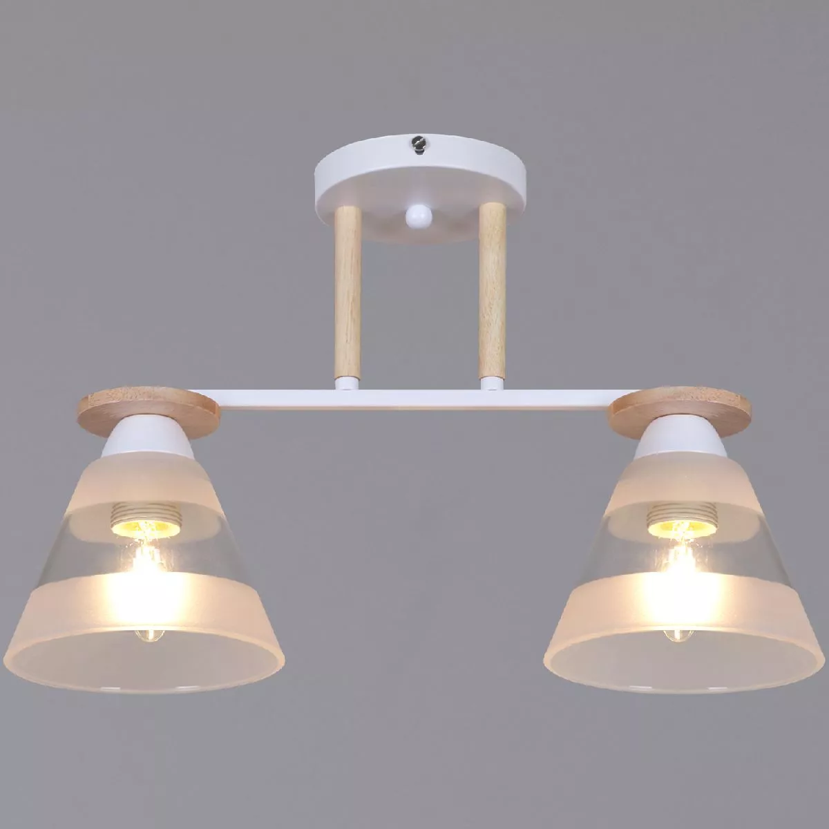 

Потолочный светильник Reluce 01630-0.3-02 WH+WOOD