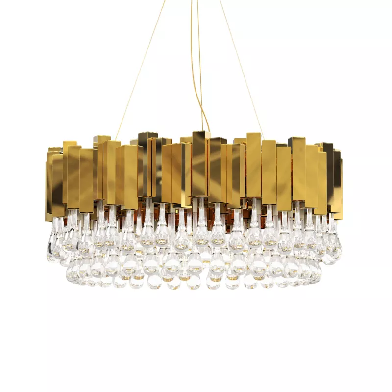 

Подвесная люстра Delight Collection Trump KM0988P-16 gold
