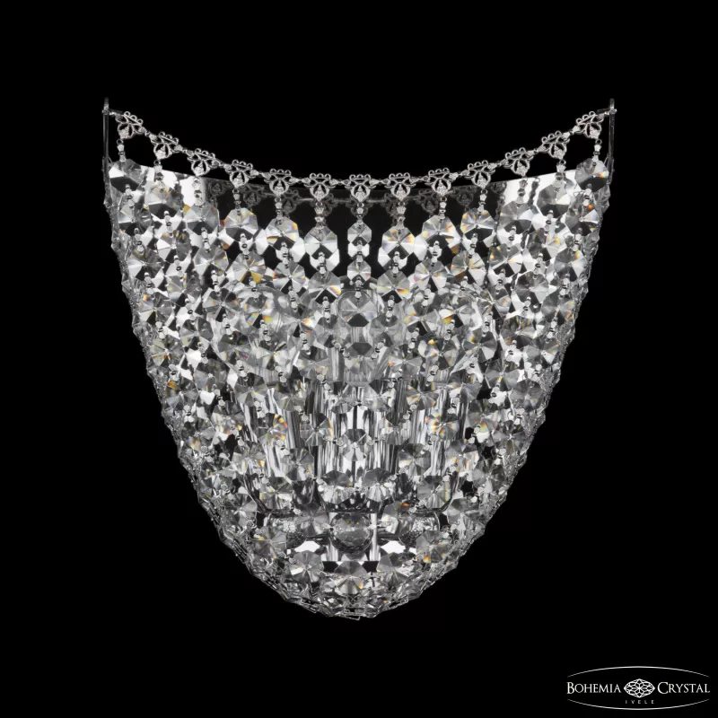 

Настенный светильник Bohemia Ivele Crystal 77071B/22 Ni