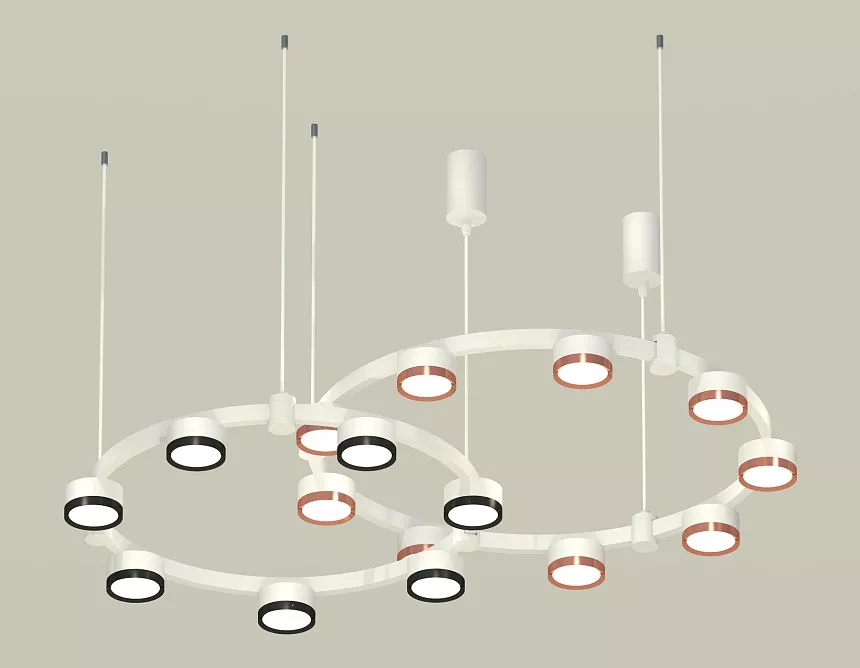 

Комплект подвесного светильника Ambrella Light Techno Ring XR92081210 (A9208x2, C9241,C9236,N8113,N8126)