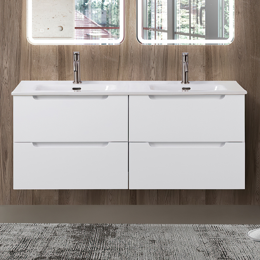 

Тумба с раковиной BelBagno Etna 120 bianco lucido