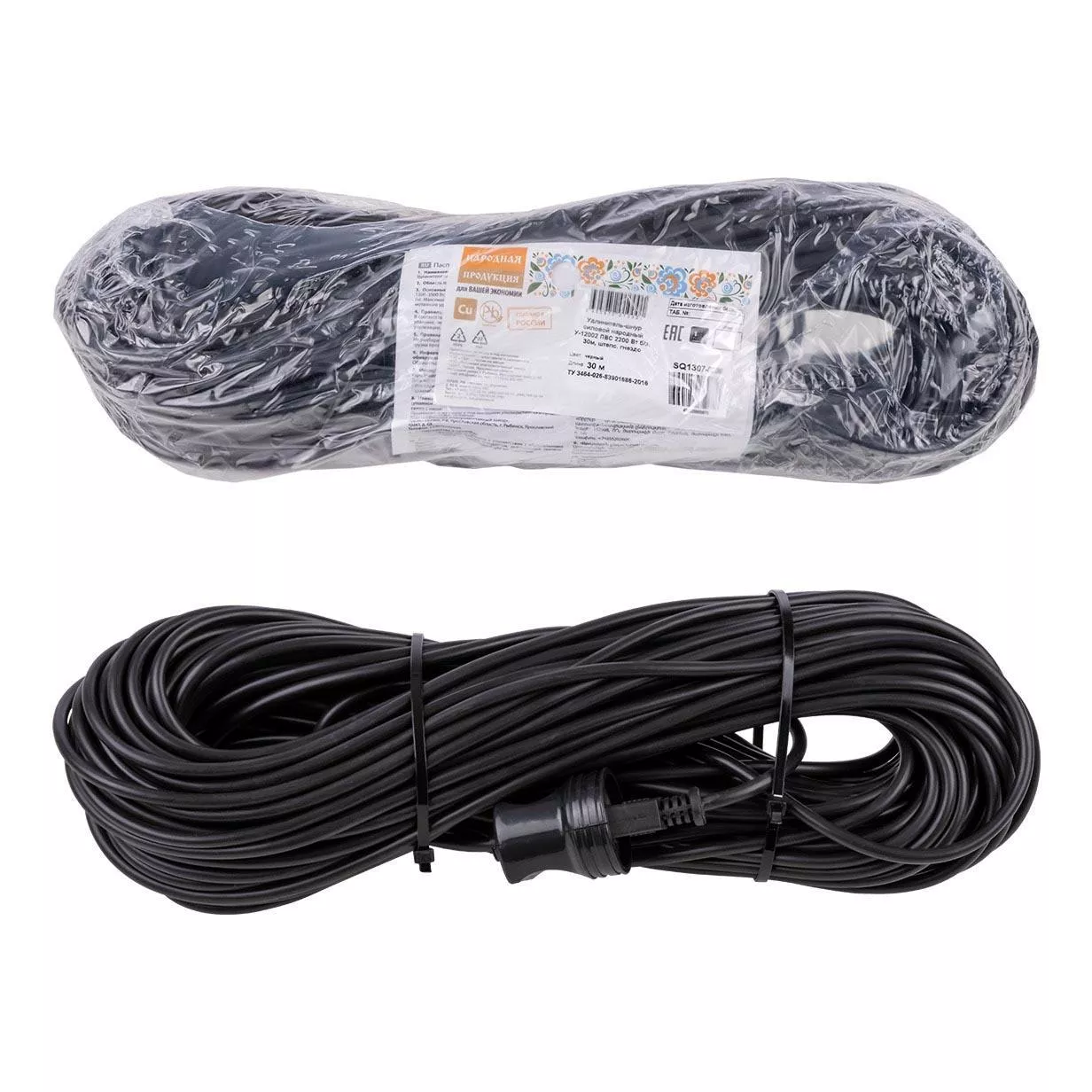 

Удлинитель силовой TDM Electric Народный 1гн 30м б/з SQ1307-0208