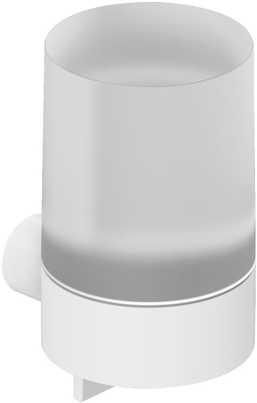 Дозатор для жидкого мыла Kludi Vela R 5897653 настенный матовый белый 10812₽