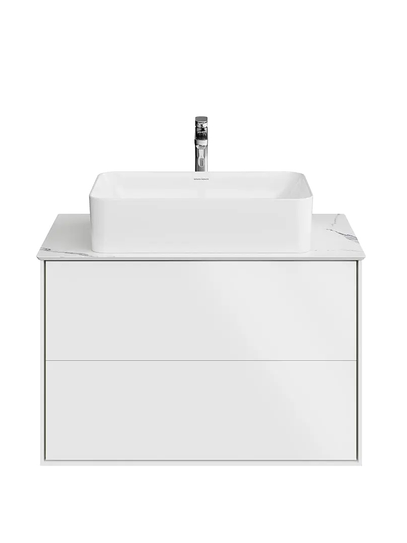 Тумба под раковину без столешницы KERAMA MARAZZI Plaza Modern 80 подвесная матовая белая 48740₽