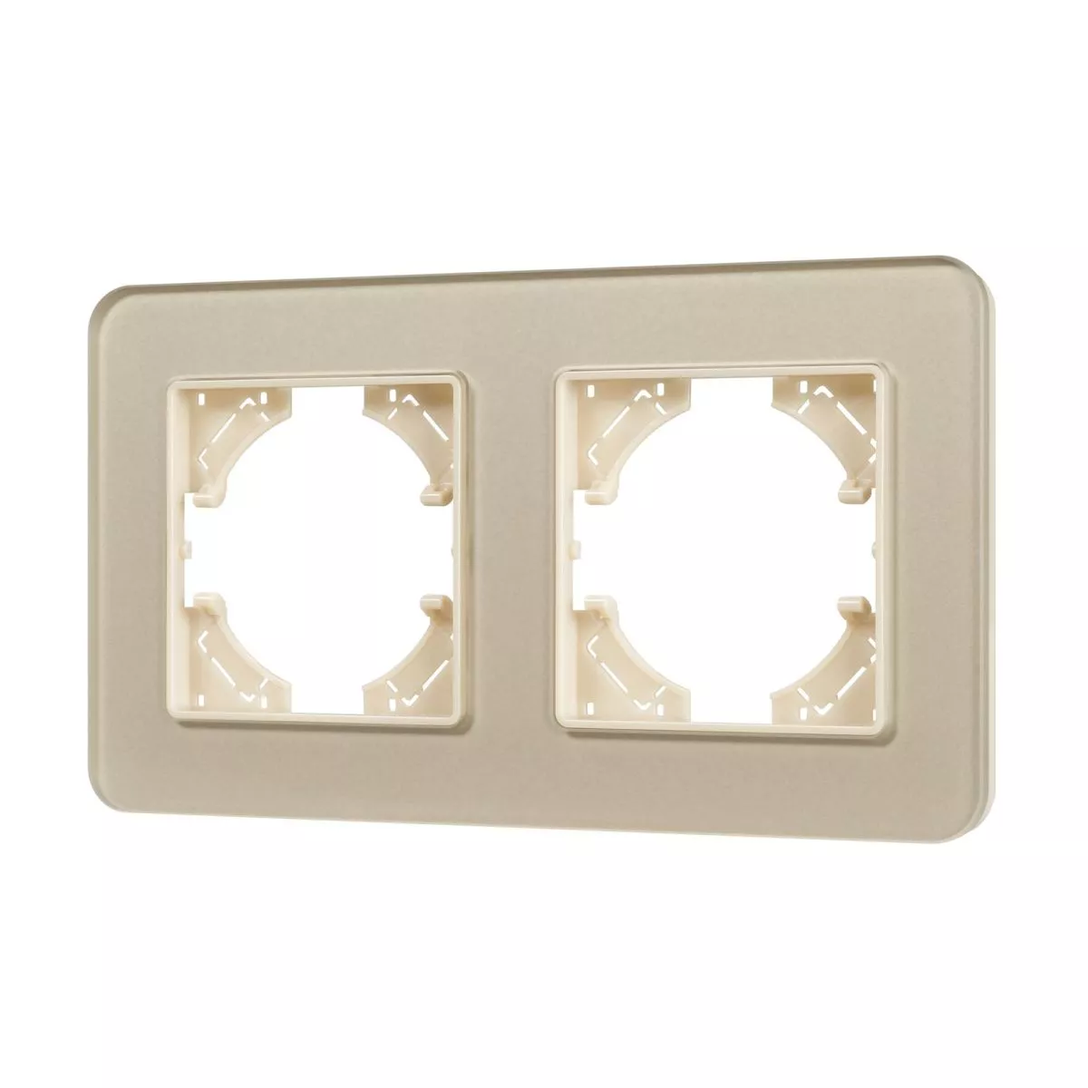 

Рамка на 2 поста стеклянная Arlight FRM-OMALI-SFGS-2-GD 049711
