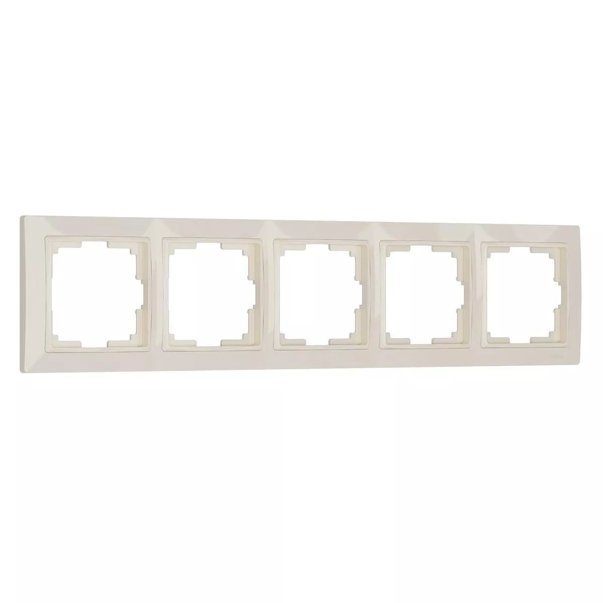 

Рамка Werkel Snabb Basic на 5 постов слоновая кость W0052003 4690389161469