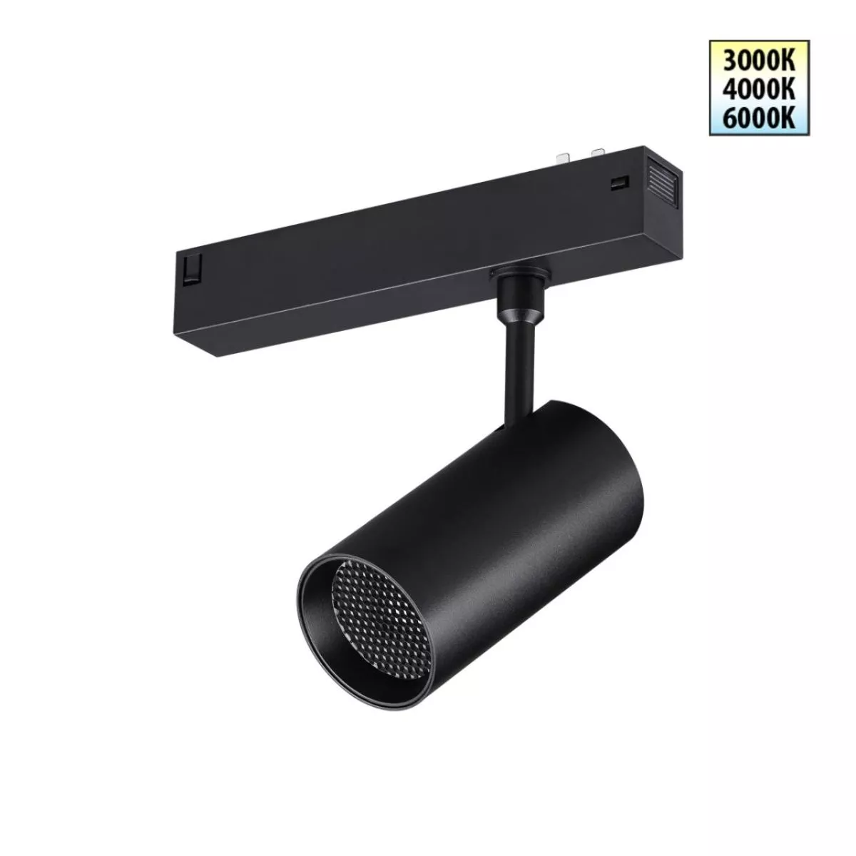 

Трековый светодиодный светильник с переключателем цветовой темперетуры Novotech Port Vector 359958