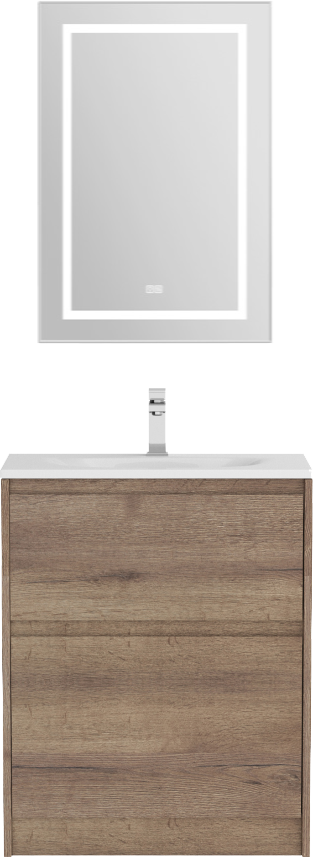 

Мебель для ванной комнаты BelBagno Kraft 39 70 напольная, rovere tabacco, раковина BB-8099-3-70