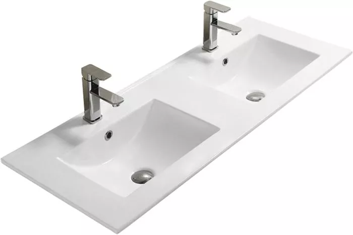 

Раковина двойная MELANA MLN-9120ED, Белый