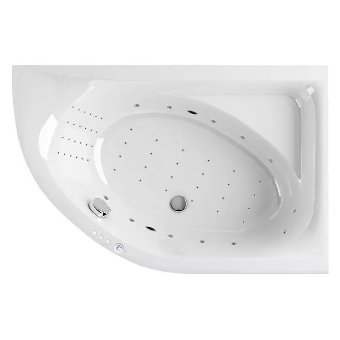 

Ванна акриловая Excellent Aquaria Nano 150x100 R с гидромассажем белый - хром