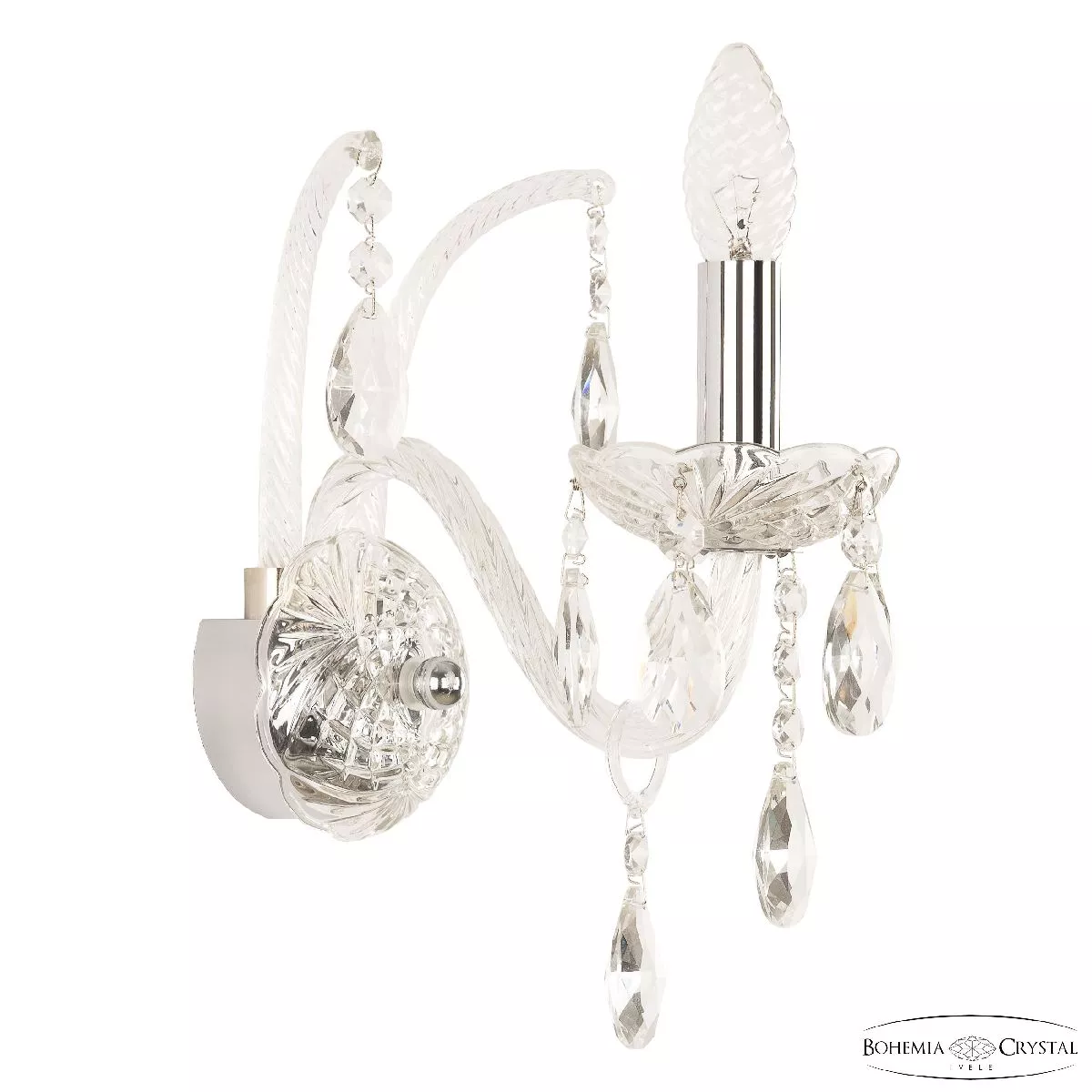 

Бра Bohemia Ivele Crystal 105B/1/165 Ni