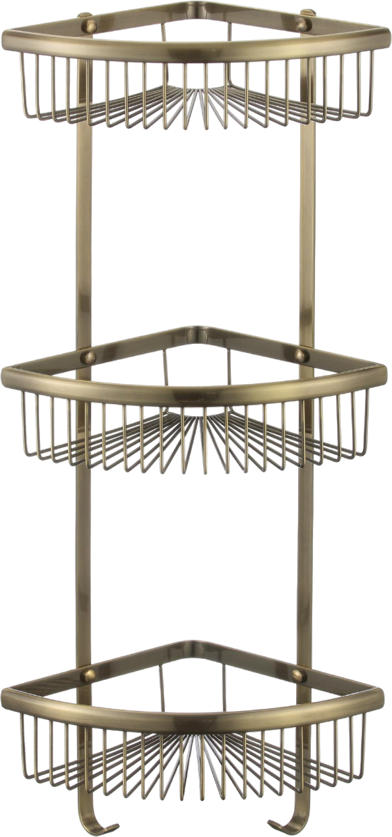 Полка Savol S-C5854-3 бронза для душа угловая 7259₽