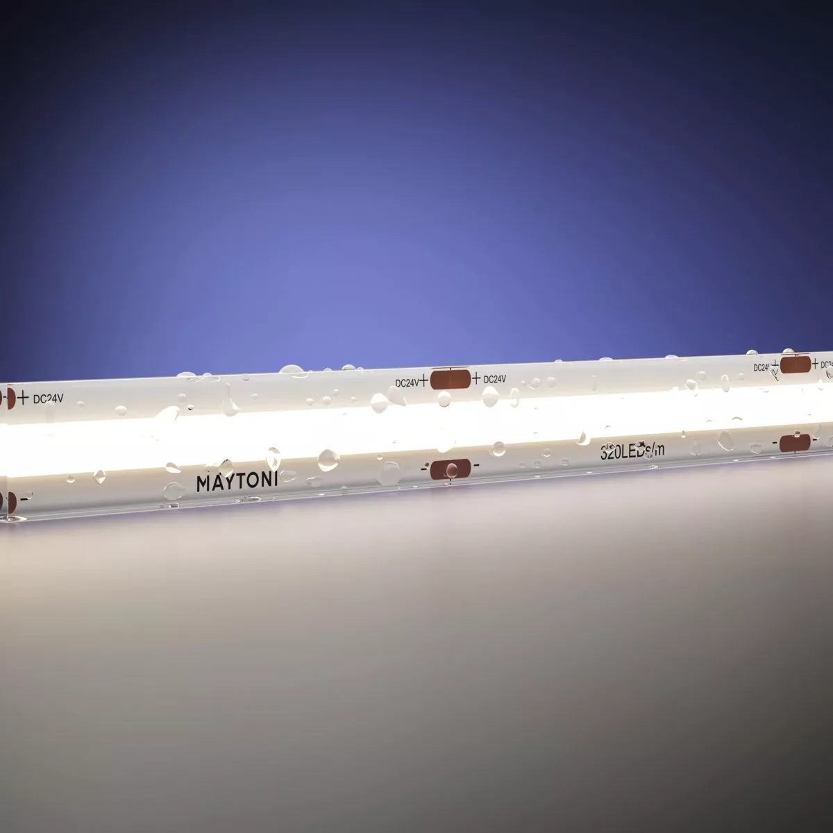 Светодиодная лента Maytoni Led Strip 24В COB 8Вт/м 4000К 5м IP 67 201302