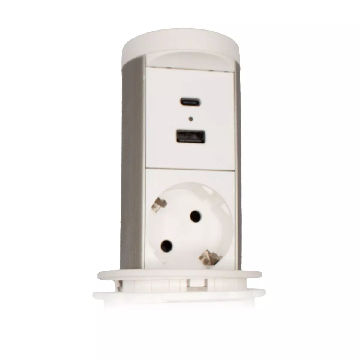 

Блок розеток 105P (1 секция USB type A+C беспроводная зарядка) Mebax 00-00002867