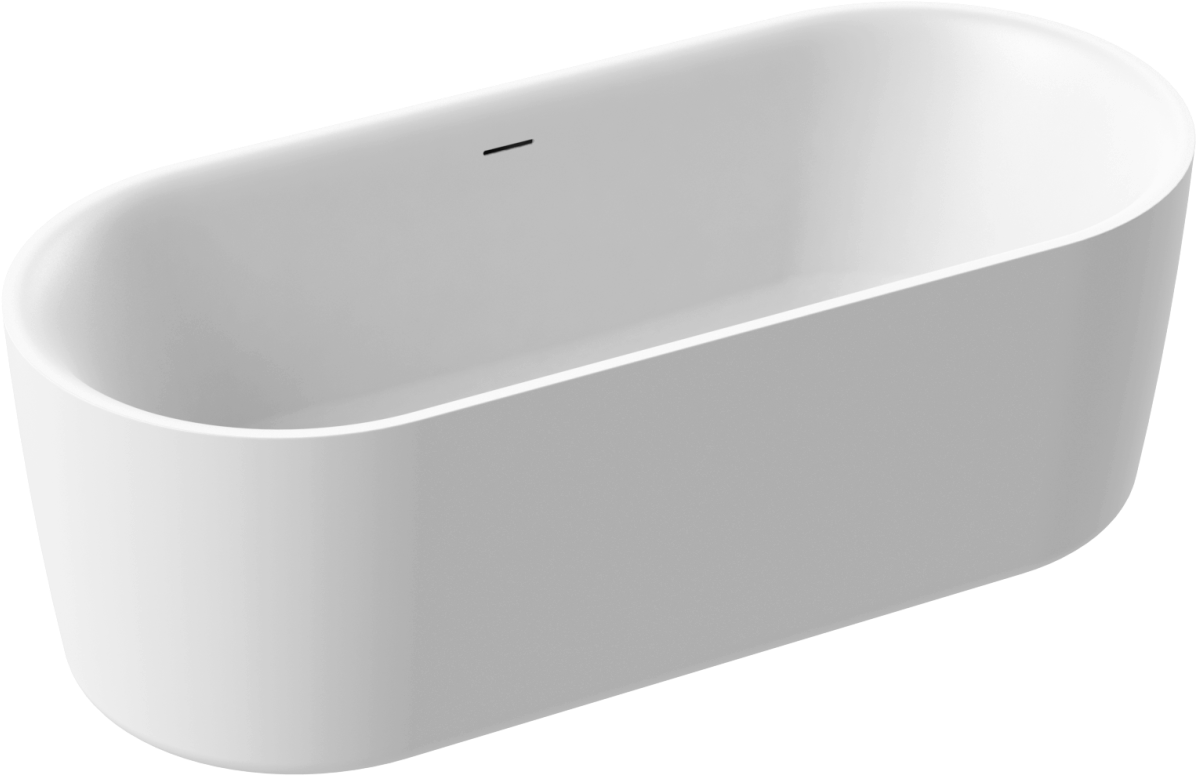 

Акриловая ванна Cezares Metauro METAURO-INT-Central-180-80-60-W-MATT 180x80 см, отдельностоящая, белая матовая, овальная, вклеенный каркас, со сливом-переливом, с донным клапаном