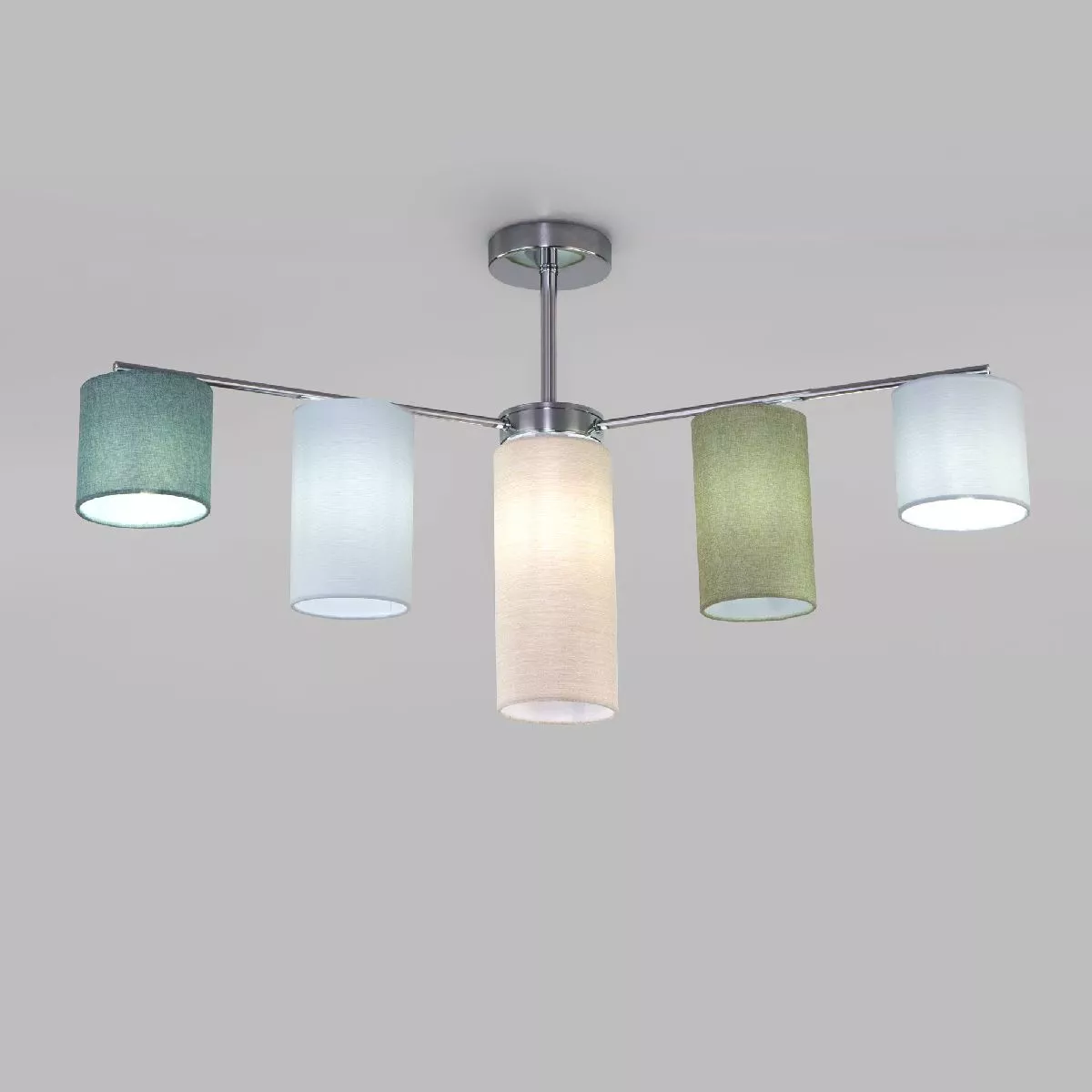 

Люстра на штанге Eurosvet Pastel 60151/7 хром a064984