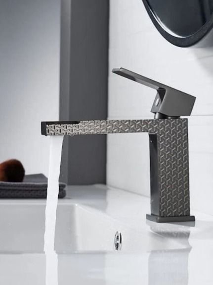 

Cмеситель для раковины Knotlor KN-20/GMP, графит