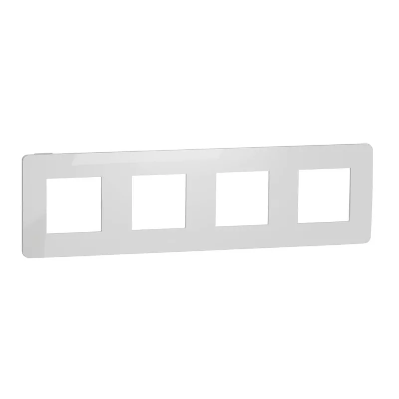 

Рамка 4-постовая Schneider Electric Unica New NU280818