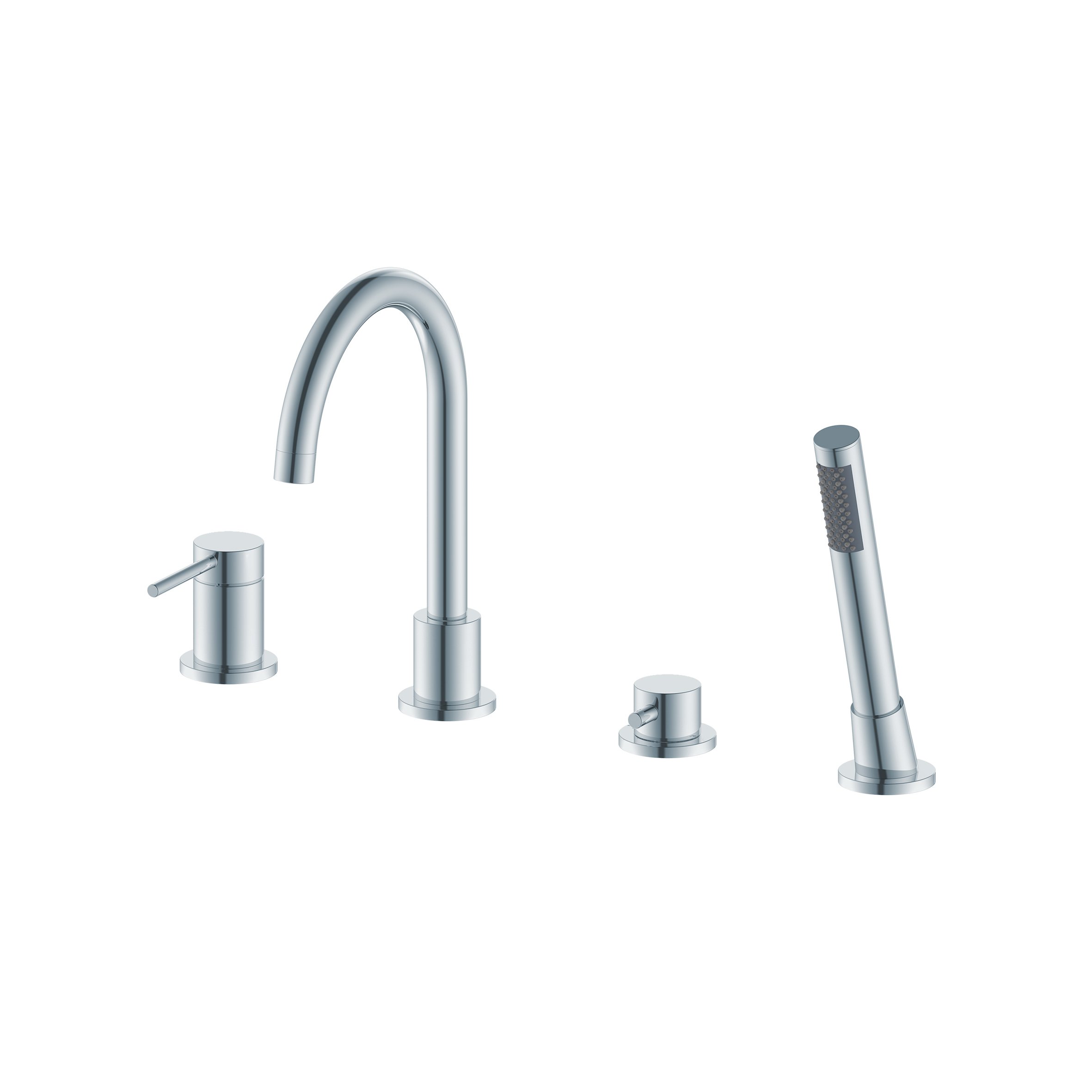 

Смеситель на борт ванны Oliveeka Y OL-669017-CR хром