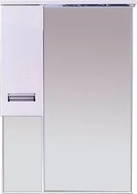 

Зеркало-шкаф Misty Селена 75 L с подсветкой, белый