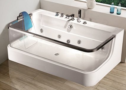 

Ванна акриловая WeltWasser WW KELLER 170/85 WT белый с гидромассажем (10000005701)