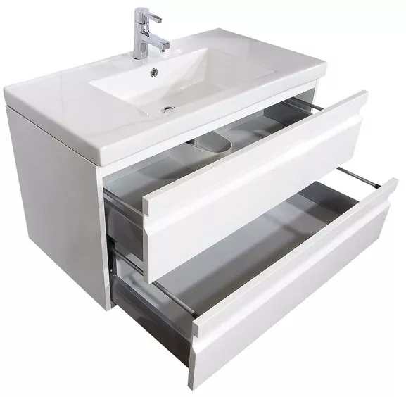 

Тумба под раковину Sanvit Тема 60 белый глянец