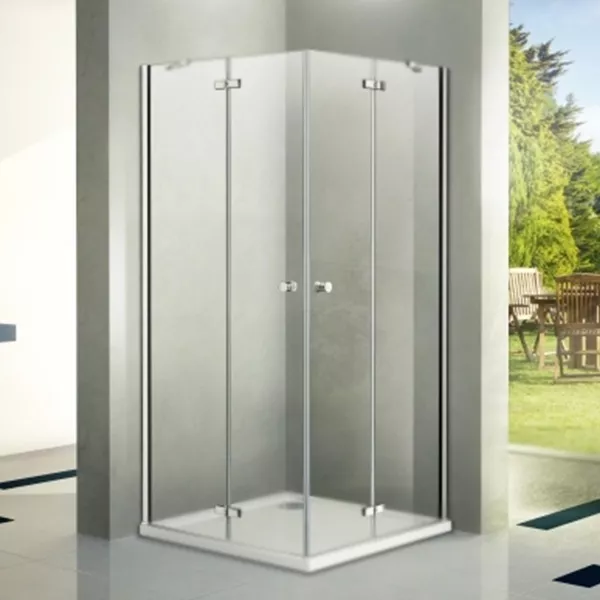

Душевой уголок WeltWasser 90x90 10000002932 профиль хром, стекло прозрачное