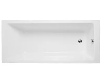 Акриловая ванна Vitra Neon 160x70 см (52520001000), цвет белый - фото 1