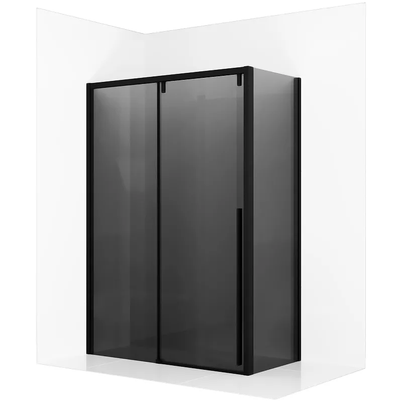 

Душевой уголок Ambassador Intense 130х90 черный стекло тонированное