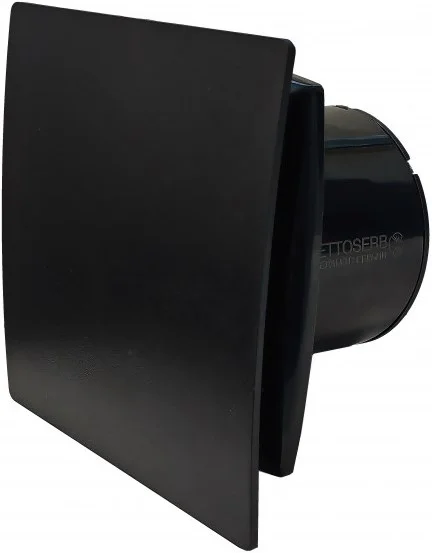Вентилятор с обратным клапаном Pestan черный 110150BM - фото 1