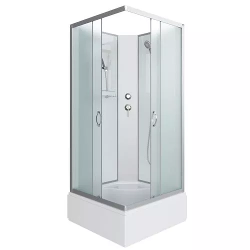 

Душевая кабина Niagara Classic 90х90 хром стекло матовое