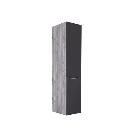Шкаф пенал для ванной Grossman ТАЛИС бетон пайн/серый (303507)