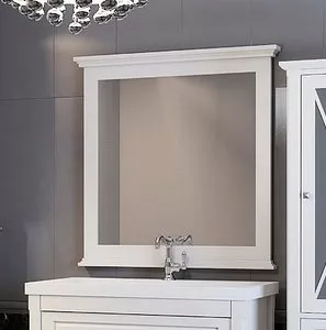 

Зеркало Opadiris Палермо 90 белое матовое