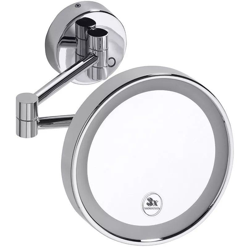 

Косметическое зеркало Bemeta Cosmetic mirrors 22 хром с подсветкой