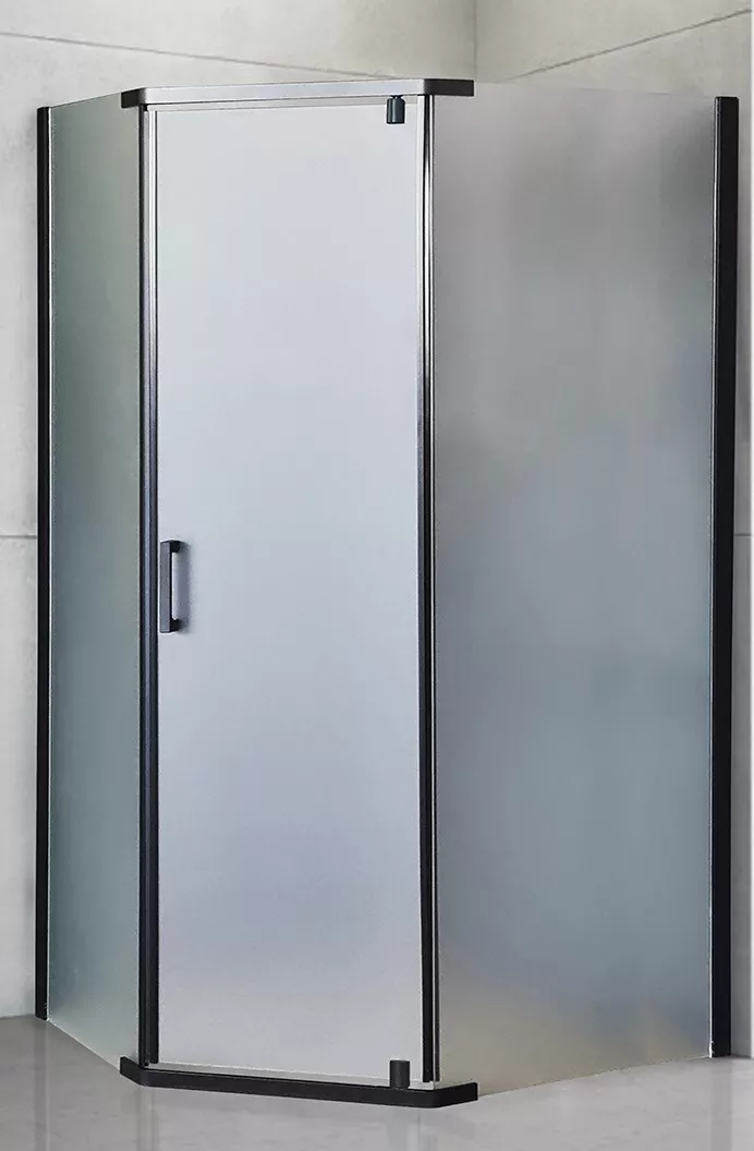 

Душевой уголок Royal Bath TR 85х120 профиль черный стекло матовое