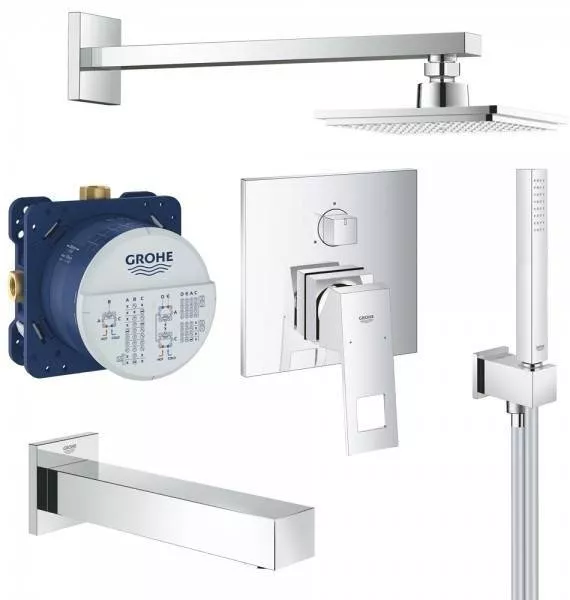 

Душевой комплект Grohe Eurocube 119696