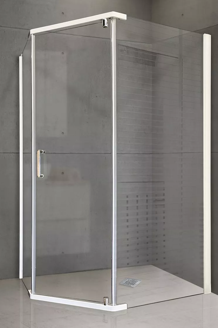 

Душевой уголок Royal Bath TR 90х110 профиль белый стекло прозрачное