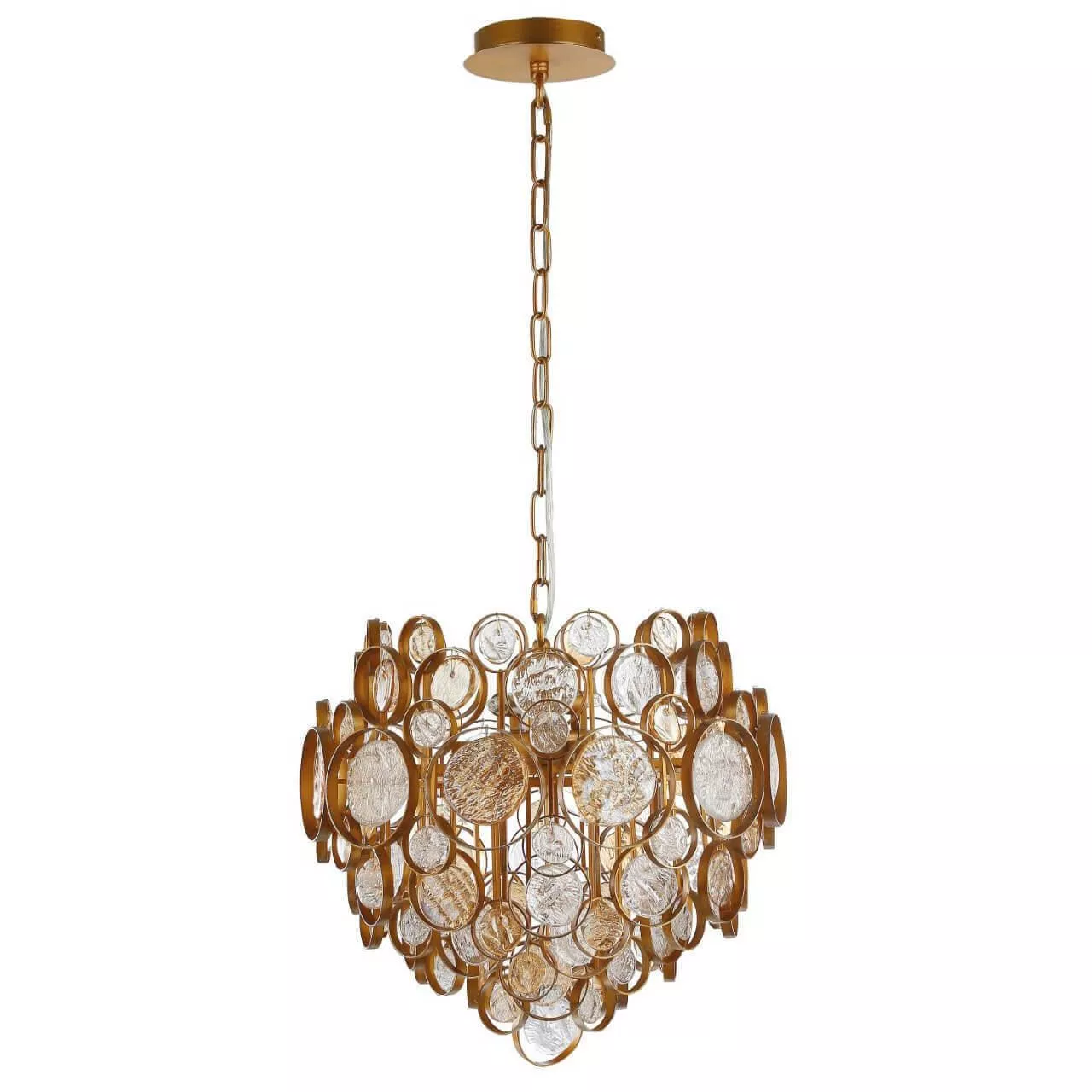 

Подвесной светильник Crystal Lux Deseo SP6 D460 Gold