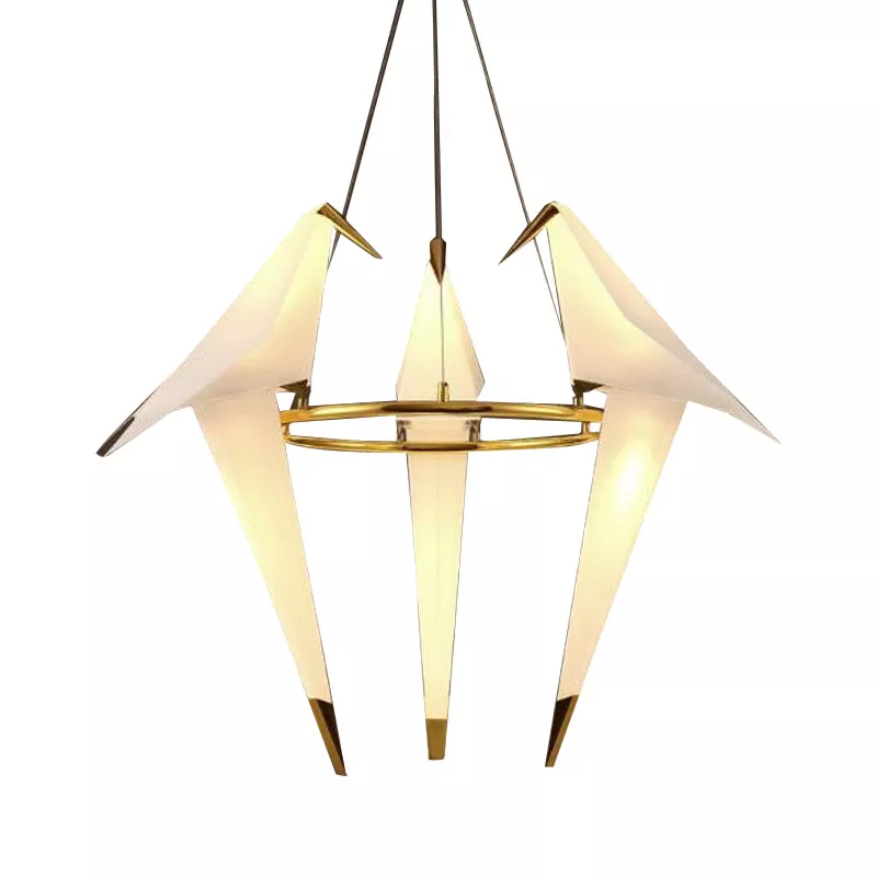 

Подвесная люстра Delight Collection 9165P-3R gold