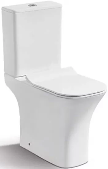 

Унитаз-компакт Cerutti 1215A ,безободковый, Белый