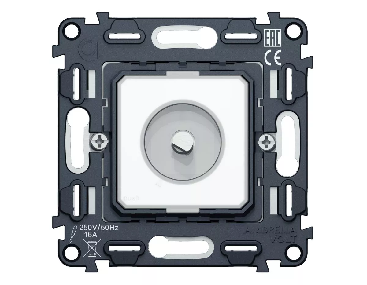 

Механизм терморегулятора с датчиком для теплого пола с подсветкой 16A-250V QUANT (EXTRA CONTROL) Ambrella Volt VM1381