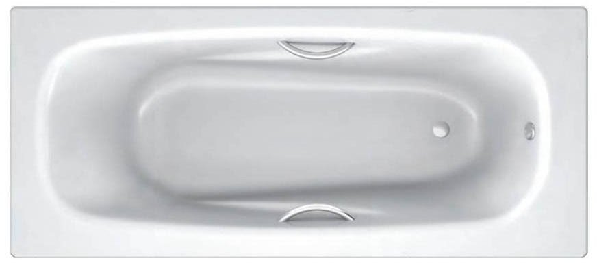 Стальная ванна Blb Universal Anatomica 150x75 см (B55U handles) - фото 1