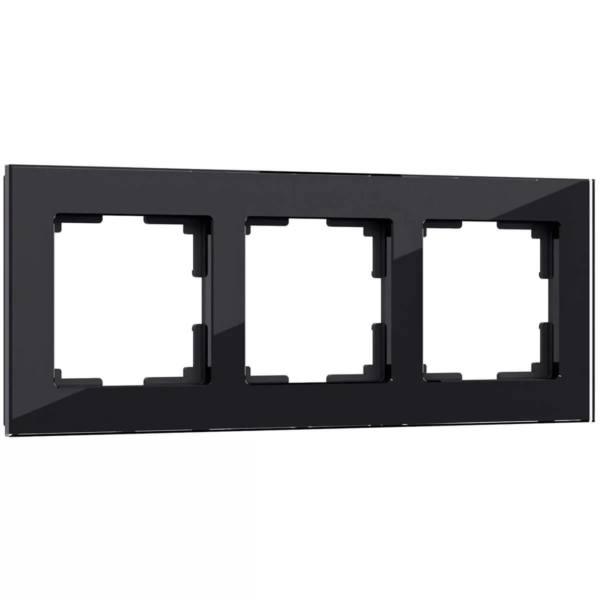 

Рамка Werkel Favorit на 3 поста черный W0031108 4690389159787