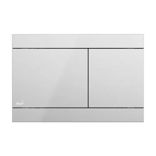 

Кнопка смыва AlcaPlast серый (FUN-INOX)