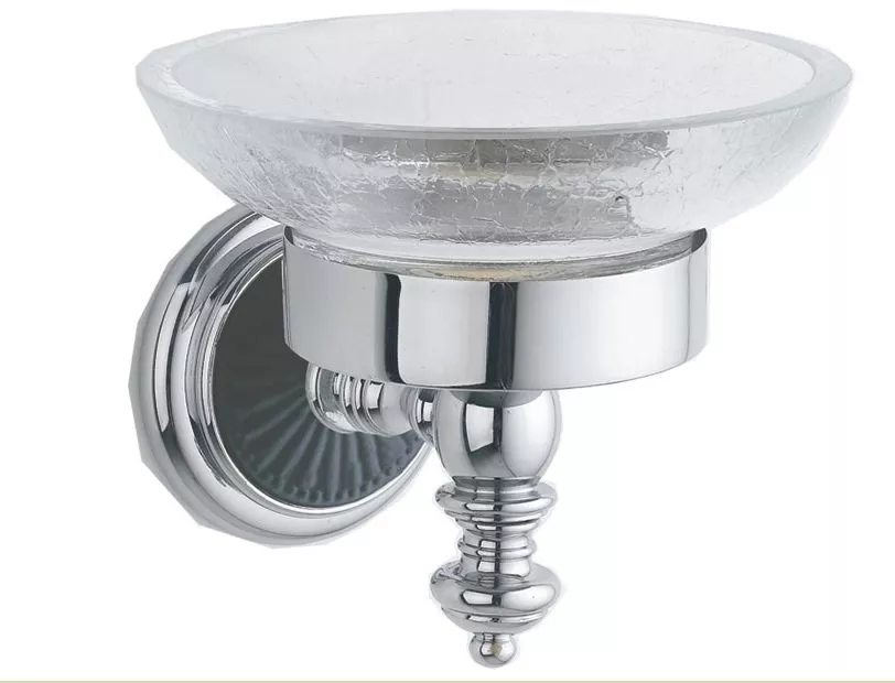 

Мыльница подвесная Boheme Vogue хром - черный