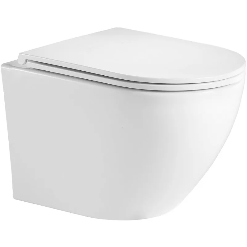 

Унитаз подвесной Weltwasser WW Merzbach 004GL-WT безободковый с микролифтом белый глянец (10000003661)