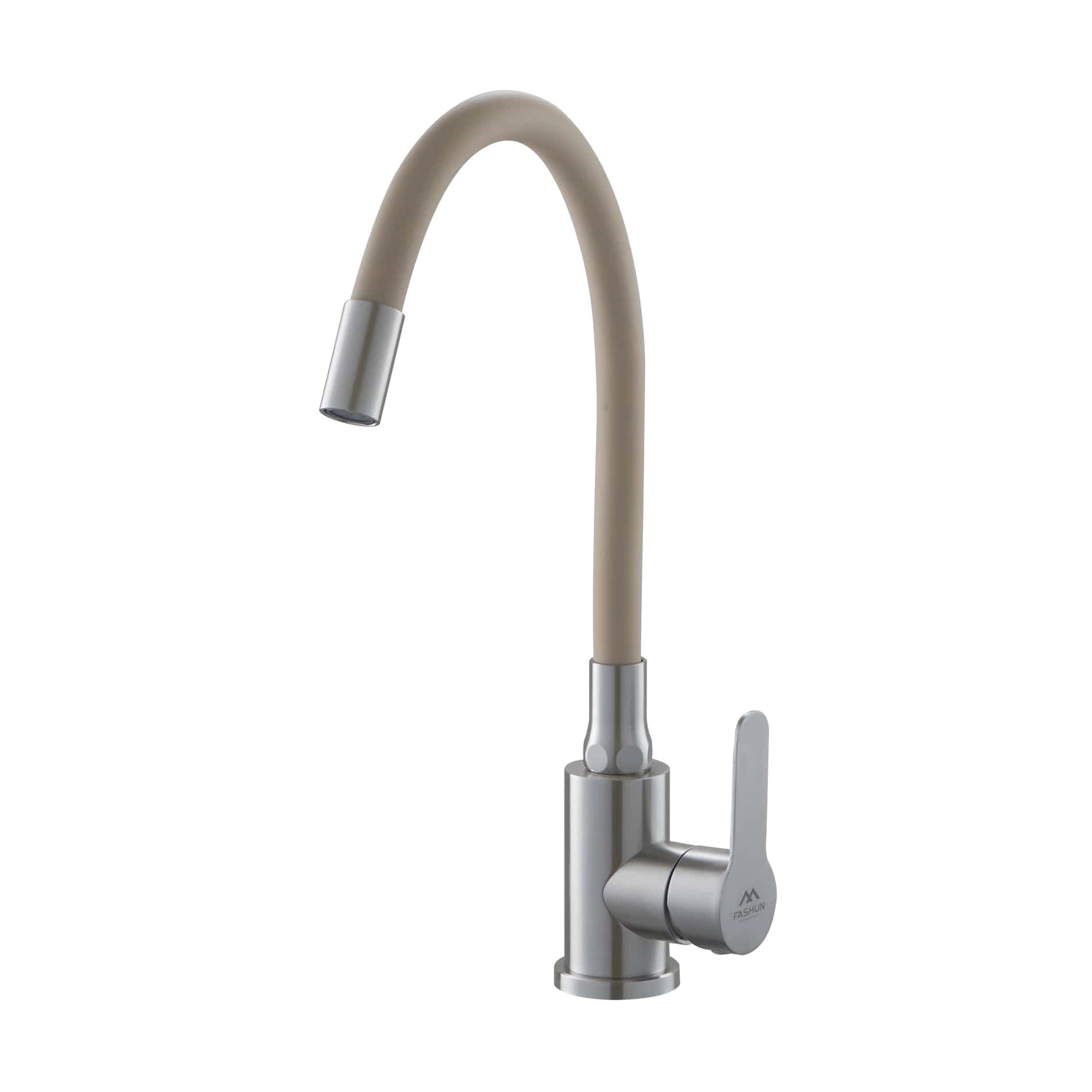 

Смеситель для кухни Fashun A54101-15 сатин, бежевый