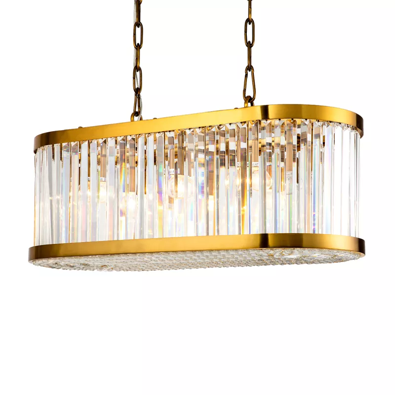 

Подвесная люстра Delight Collection Welles KR0388P-8L/A brass